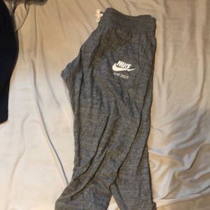 Light Gray Nike Joggers